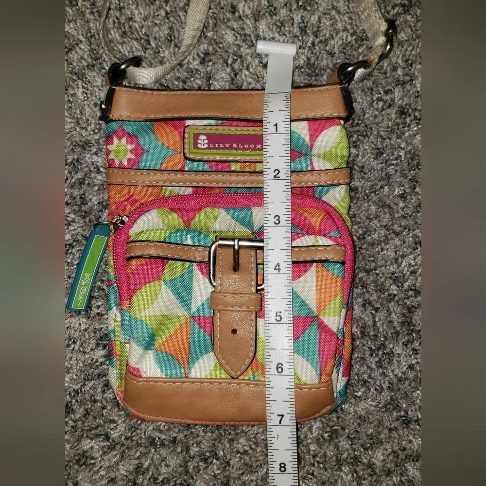 Lily Bloom| Colorful Geometric Pattern Crossbody Bag